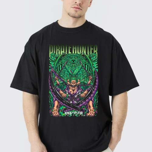 š”ļø Pirate Hunter ā Zoro Edition T-Shirt (COMING SOON)