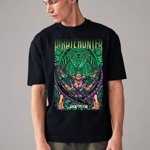 š”ļø Pirate Hunter ā Zoro Edition T-Shirt (COMING SOON)